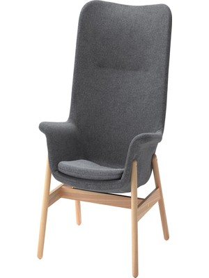 IKEA Gri Dayanıklı Berjer Koltuk