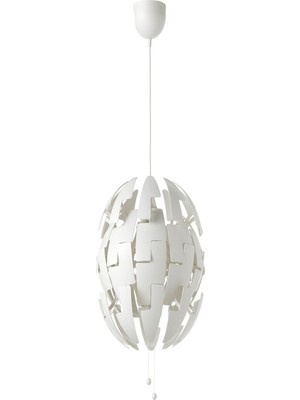 IKEA Beyaz Pratik Avize 35 cm