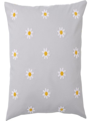 IKEA Gri Fonksiyonel Kırlent Kılıfı 50X50 cm