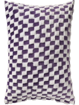 IKEA Mor Fonksiyonel Kırlent Kılıfı 50X50 cm