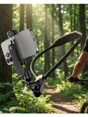 Telefon Boyun Tutucu Birinci Kişi Çekim Için Esnek ve Dayanıklı Tasarım
