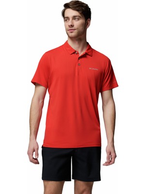 Columbia Tech Trail Utility Erkek Kısa Kollu Polo T-Shirt