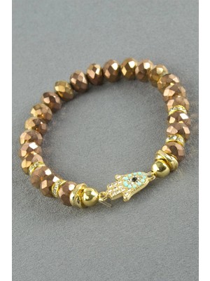 Ieg™ Ftm Ana Eli Zirkon Taşlı Kristal Bileklik