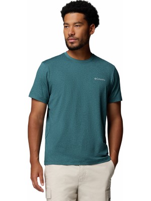 Columbia Parsons Point Logo Erkek Teknik Kısa Kollu T-Shirt