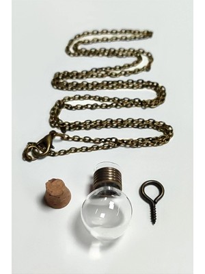 Ieg™ Boş Fanus Canlı Kolye