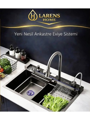 Elektronik 9 Fonksiyonlu Lüx Akıllı Eviye Seti (4 Mm evye)