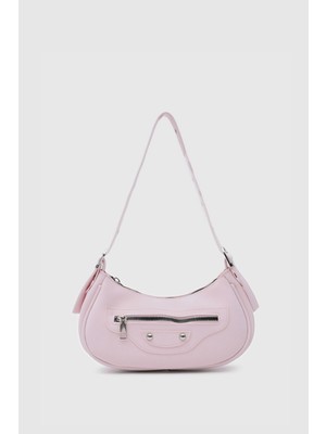 Shule Bags Sandy 90's Retro Baget Çanta Sakura Pembe