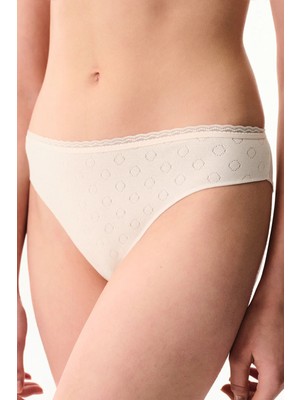 Penti Krema Pembesi Pointel Slip Külot
