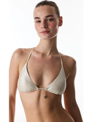 Penti Ekru Deja Üçgen Bikini Üstü
