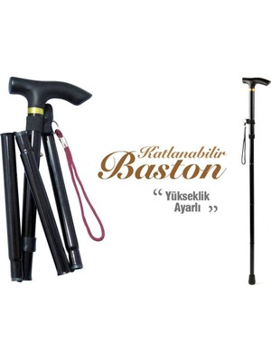 Çerçici Katlanabilir Baston