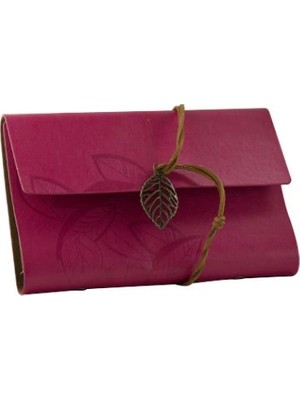 Çerçici Cüzdan Görünümlü Ayraçlı Günlük - Not Defteri