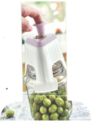 Çerçici Zeytin Çizme Aparatı - Kesme Makinesi - Parmaklık Hediyeli