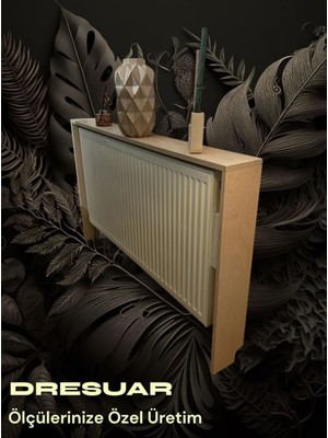 Feyza Design Çok Renkli Ahşap Dresuar - 164 cm Yükseklik, 120 cm Genişlik