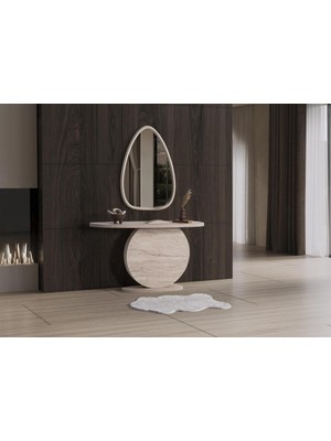 Feyza Design Çok Renkli Mdf Dresuar - Yüksek ve Geniş Antre Mobilyası