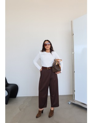 Özge Özgenç Pileli Havuç Pantolon