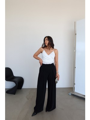 Özge Özgenç Geniş Kalıp Palazzo Pantolon