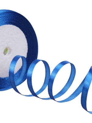 Uravas Store Saten Kurdele 2 cm 10 Metre Indigo