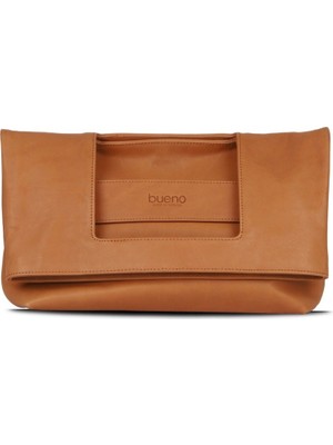 Bueno Shoes Taba Zeu Deri Kadın Portföy Çanta 01WBS7324 01WBS7324