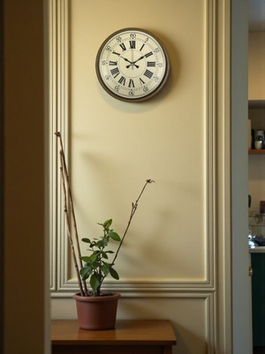 Uravas Store 36 cm Kahverengi Retro Duvar Saati