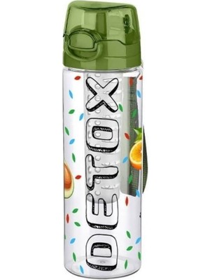 Uravas Store® Tutma Saplı Kilitli Kendiliğinden Süzgeçli Kolay Taşınabilir Detoks Sporcu Diyet Mata