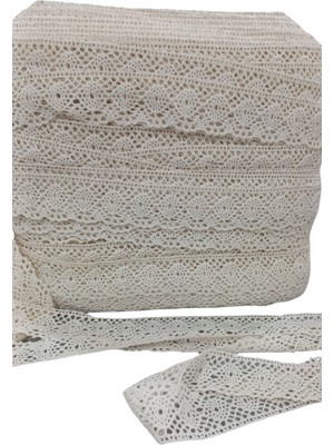 Uravas Store Kopanaki Dantel En 4 cm Krem 1 Metre