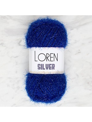 Uravas Store Loren Silver Saks Mavisi El Örgü Ipi - RS0004 - 34092