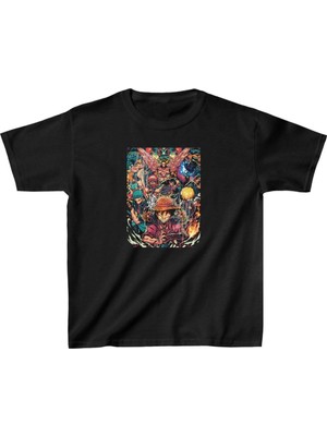 Velmora Fashion Baskılı T-Shirt - Siyah -