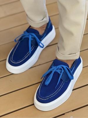 Chekich CH2602 - Triko Erkek Ayakkabı Mavı