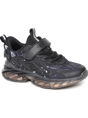 Pepino 2242 Erkek Çocuk Siyah Spor Ayakkabı