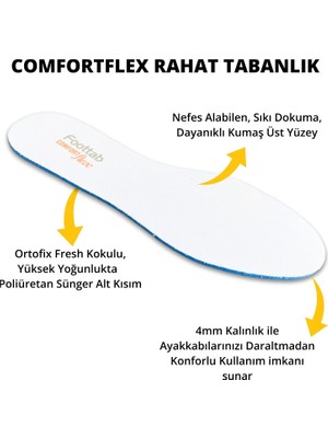 Mawrond Üstü Tekstil, Altı Antibakteriyel Eva, Düz, Yumuşak, Rahat, Kaliteli, Uzun Ömürlü, Ayakkabı Tabanlığı( 1çift)