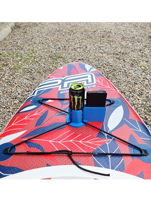 Print Zone Stand Up Paddle (Sup) Board Uyumlu Bardaklık ve Telefon Tutucu Organizer