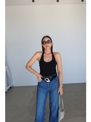 Özge Özgenç Boydan Geçmeli Fitilli Atlet