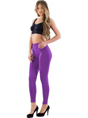 Marsilyan- Mor Mı Emay 7700 Likralı Uzun Battal Tayt