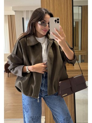 Lux Vestimenta Viral Marka Model Bayan Süet Ceket