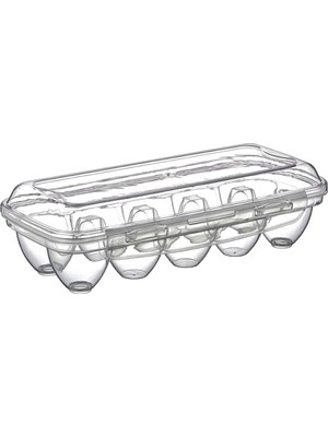 Uravas Store® 10 Bölmeli Kilitli Kapaklı Yumurtalık Saklama Kutusu YU110