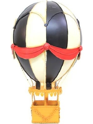 Dekoratif Metal Sıcak Hava Balonu Biblo Hediyelik