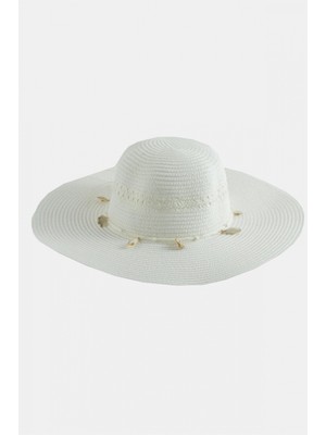 Marsilyan Deniz Kabuğu Hasır Şapka