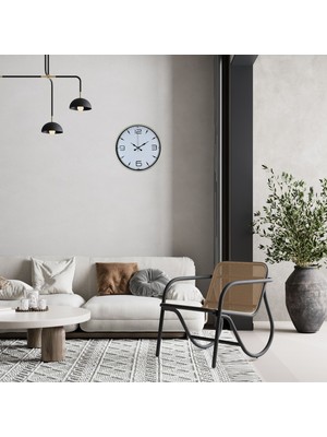 Çetiner Group Natural Krem 36 cm Duvar Saati