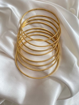 Trenddora Lydiamtaki Düz Ajda Bileklik 4lü 60 22CM