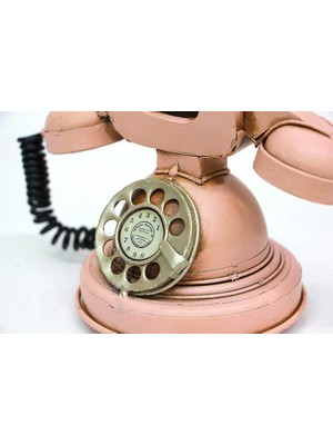 Dekoratif Metal Telefon Biblo Dekoratif Hediyelik
