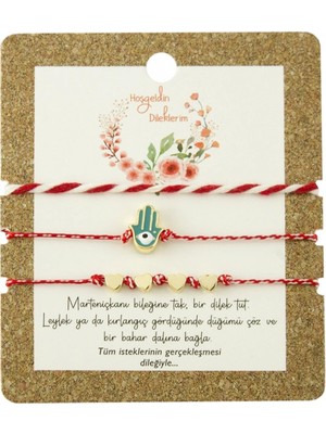 Marsilyan 3 Adet Ftm Ana Eli Marteniçka Bileklik