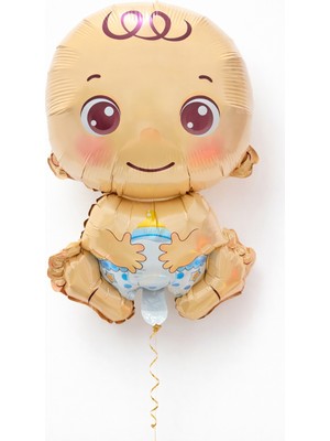 Eng Parti Dünyası 18 Inç Erkek Bebek Folyo Balon - Baby Shower Cinsiyet Folyo Balon ENG-B1031