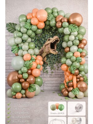 Eng Parti Dünyası 100 Parça Safari Balon Konsepti - ENG-B1086