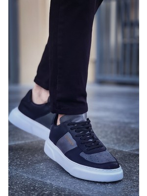 Chekich CH087 - Cbt Kenton Erkek Ayakkabı Sıyah / Antrasıt