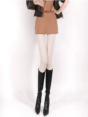 Ece's Design Elegant 120D Pamuk Astarlı Külotlu Çorap W8539