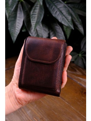 Tılsım Tekno Hakiki Deri Erkek Cüzdan Kredi Kartlık Gerçek Deri Şık Tasarım Rio