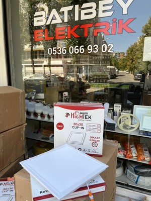Delixa Hightek Panel, 30X30 Cm, 24W, Clip- Tavan Tipi,