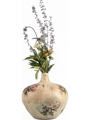 Delixa Handmade Seramik Vazo | El Yapımı, & Minimalist Dekoratif | Seramik Obje | Şık & Zarif Ev Dekorasyon