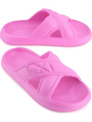 Delixa Kadın Yazlık Islak Zemine Uygun Ev Bahçe Terlik GT5YZM.15635.00, Fuşya, 37