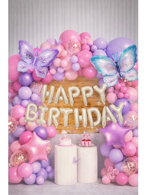 Eng Parti Dünyası 67 Parça Doğum Günü Balon Konsepti - Happy Birthday Seti ENG-B1014